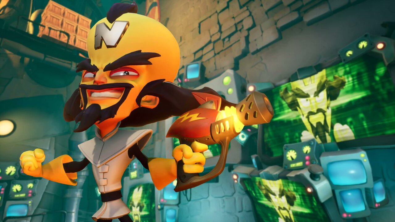 視頻：最新的崩潰Bandicoot 4鏡頭功能可玩的NEO Cortex