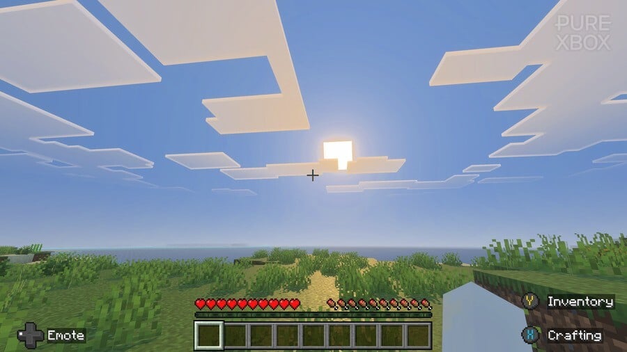 Visual Minecraft bersemangat