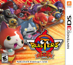 Yo-Kai Watch Blasters: Red Cat Corps & White Dog Squad Cover