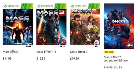 Mass Effect Legendary Edition Rumoured For Xbox Game Pass, But We're Not So Sure 1