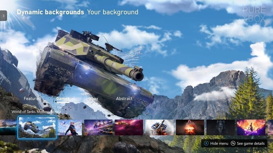 Xbox Adds A Bunch Of New Dynamic Backgrounds For Series X And S1