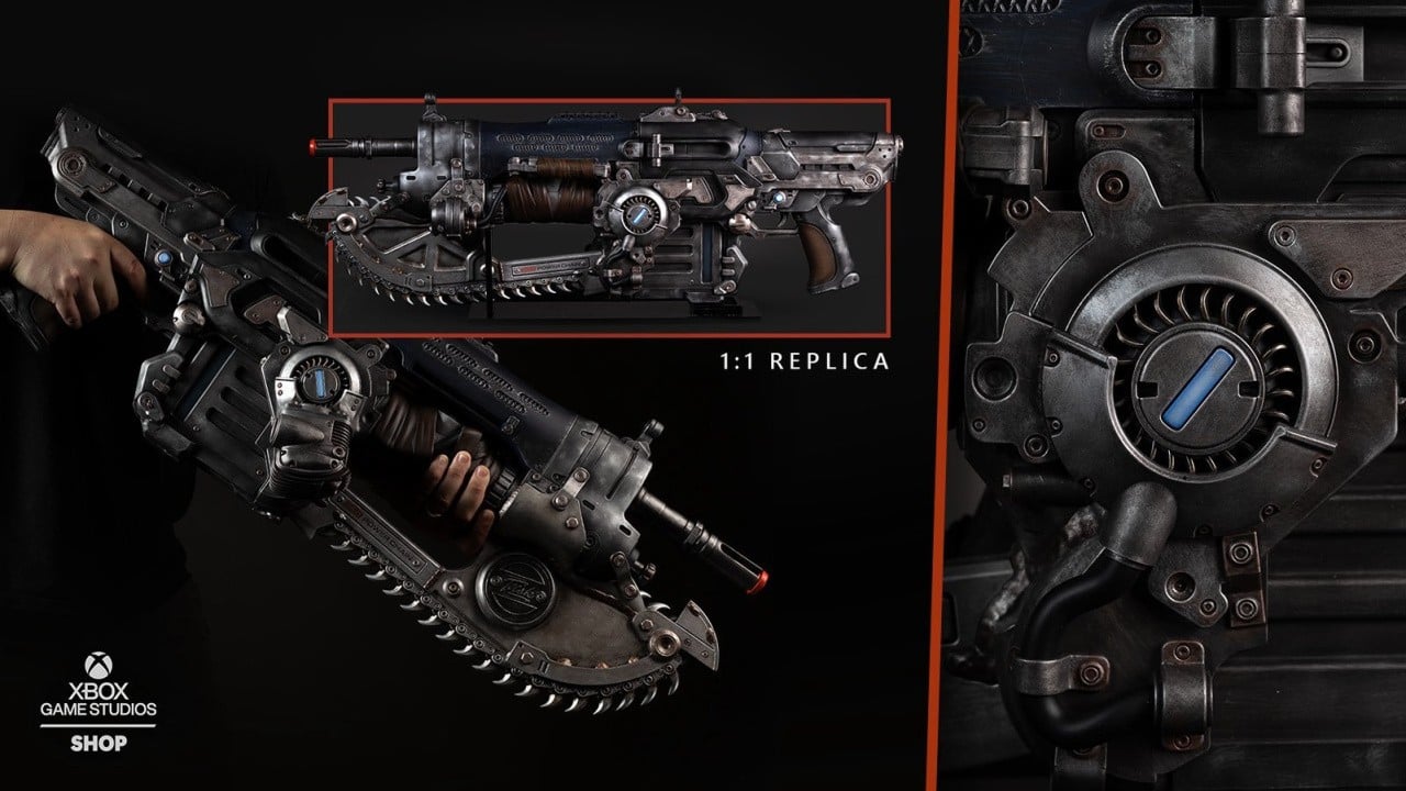 Gears Of War: E-Day 1:1 'Prototype Lancer' کۆپی ئەمڕۆ بەرز دەبێتەوە بۆ داواکردنی پێشوەختە
