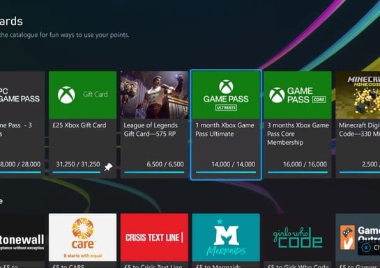 Microsoft Rewards Is Making Big Changes Relating To Xbox Game Pass