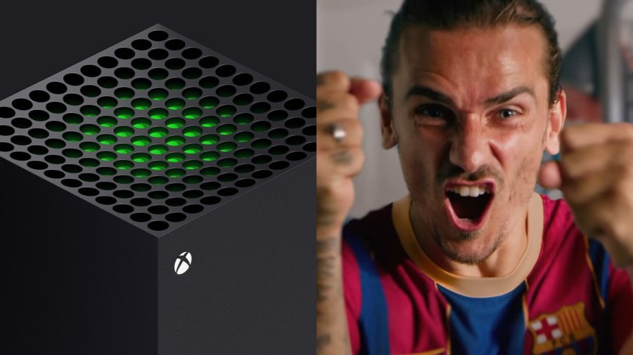 Barcelona Star Antoine Griezmann Receives Personalised Xbox Series X