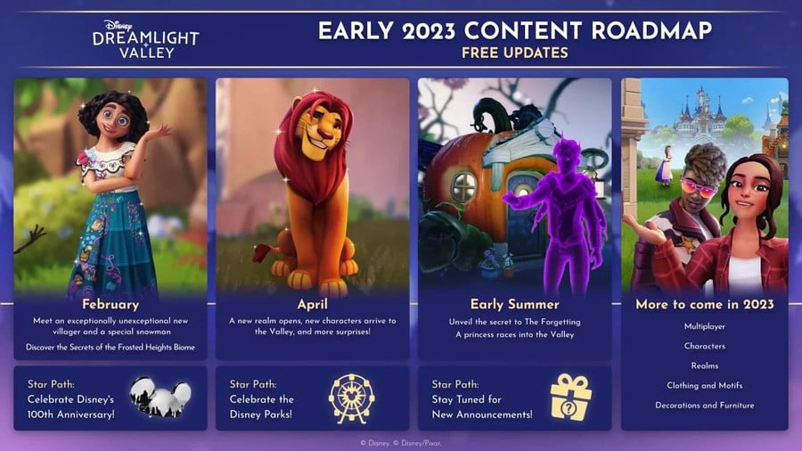 Disney Dreamlight Valley Roadmap Details 2023 Content Coming To Xbox Game Pass 2