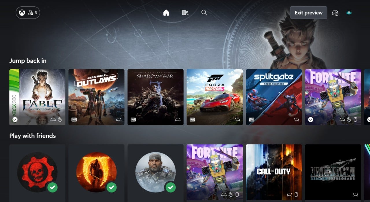 Xbox's New Dashboard Is Going Down Well, And Some People Want It On Console & PC