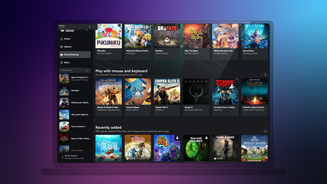 Xbox Reveals 26 Games Getting Mouse & Keyboard Support For Cloud Gaming