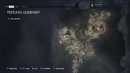 Sniper Elite 5 Mission 5 Collectible Locations: Festung Guernsey 3