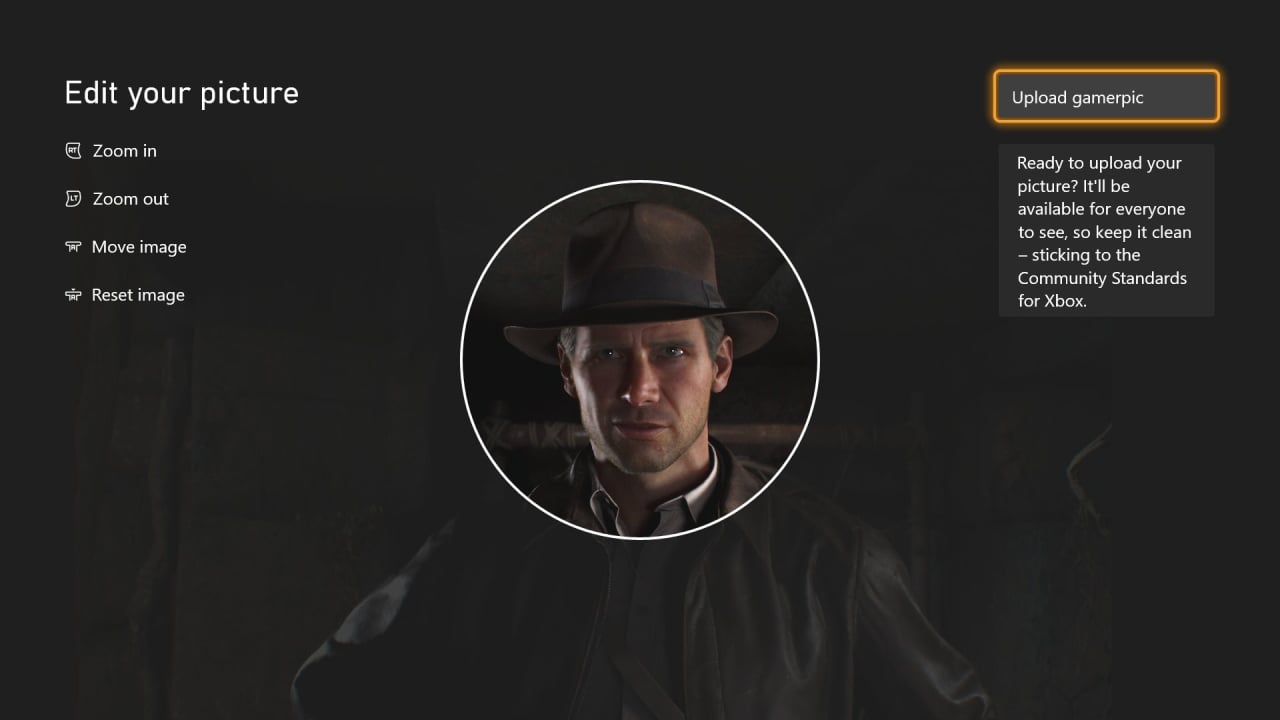 Xbox Engineer Uses Indiana Jones To Show Off New Gamerpic Feature