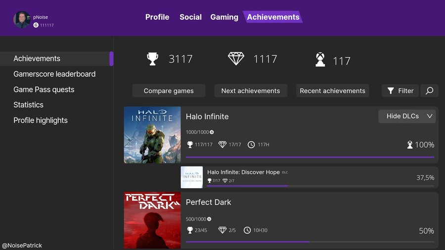 Random: Team Xbox Acknowledges Fan-Made Achievements Concept