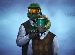 Xbox Actually 'Commissioned' This Insane Halo & DOOM Crossover Portrait