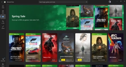 Comparativo visual da Microsoft Store 1