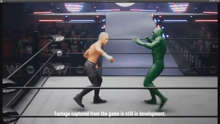 Video: Here's A Very Early Look At Gameplay From The New AEW Game