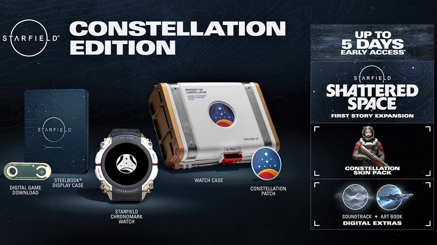 Starfield Premium & 'Constellation' Editions Offer 5 Days Early Access