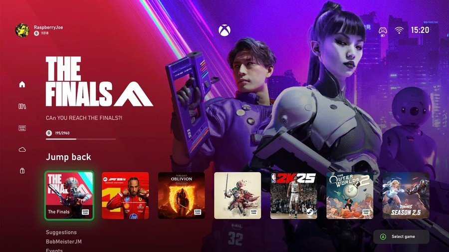 Wentylator Xbox udostępnia koncepcję świeżej pulpitu nawigacyjnego, która oczyszcza ekran główny