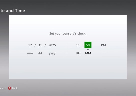 Xbox 360 User Shows What'll Happen When It Reaches Date Limit On December 31st, 2025