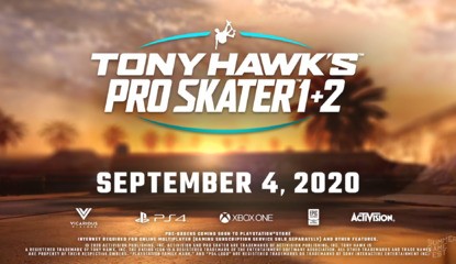 Tony Hawk's Pro Skater 1 And 2 Remaster Announced, Coming In September
