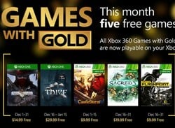 December's Xbox One and Xbox 360 Games With Gold Offers Up Five Titles