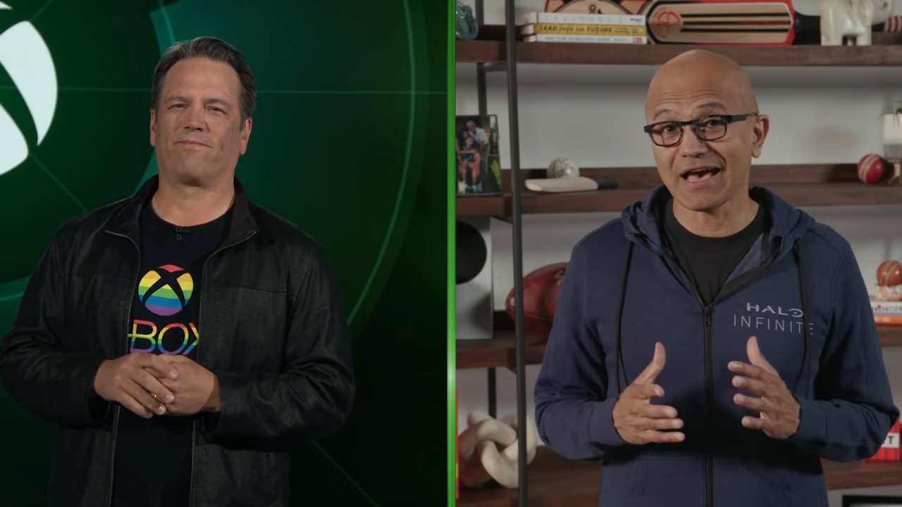 ビデオ: Xbox 責任者のフィル スペンサーが Microsoft CEO のサティナ ナデラとゲームについて語る