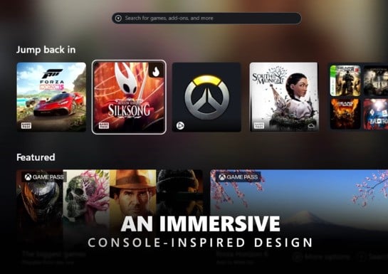 Xbox Working On 'Major Updates' To PC App For Next Console's Dashboard