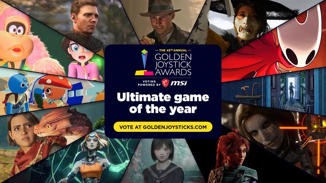 Realizado há mais de 43 anos, a premiação Golden Joysticks volta para a sua edição de 2025, e os selecionados para o "Jogo do Ano" já estão disponíveis.