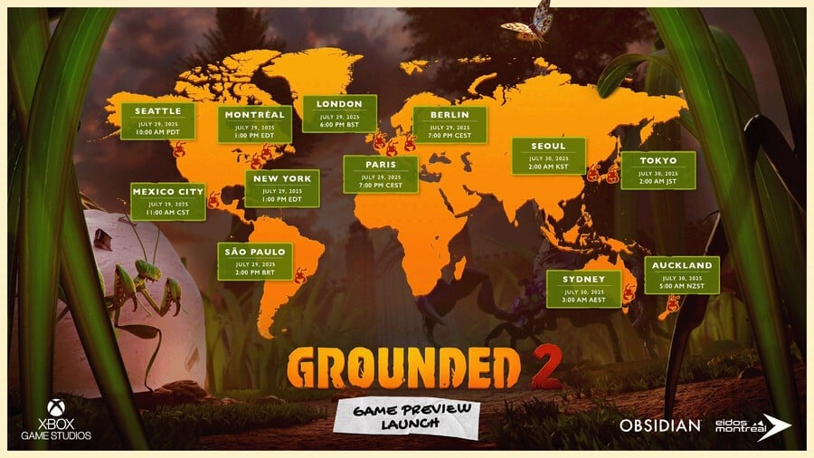 Grounded 2 Release Date, Release Times & Early Access Details On Xbox1