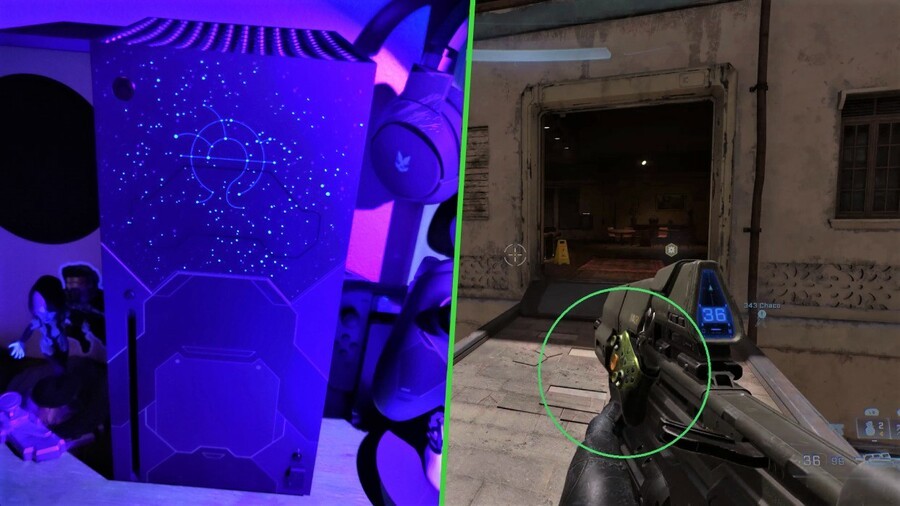 La console et les contrôleurs Xbox Halo Infinite cachent de doux secrets