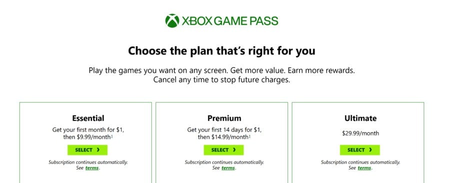 Xbox Brings Back Two Regular Black Friday Promotions, Including $1 Game Pass Trials1