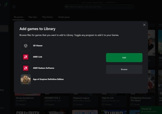 With Project Helix On The Horizon, Xbox Is Now Letting You Add Games Manually On PC