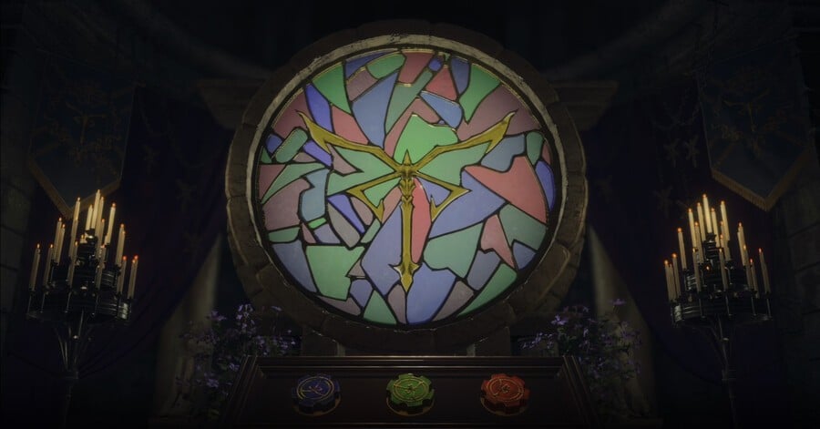 Resident Evil 4 Remake Stained Glass Window Puzzle