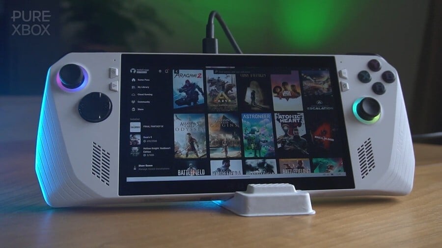 Xbox Wants To Bring A Console Experience To PC Handhelds In 2025