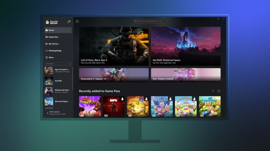 Xbox UI