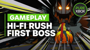 Hi-Fi Rush QA-1MIL Boss Battle Xbox Series X Gameplay
