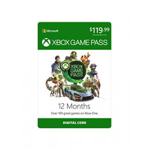 Xbox Game Pass: 12 Month Membership [Digital Code]