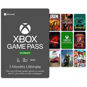 Xbox Game Pass Ultimate | 3 Month Membership | Xbox / Win 10 PC - Download Code