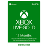 Xbox Live Gold Subscription - 12 Months