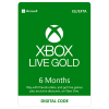 Xbox Live Gold Subscription - 6 Months