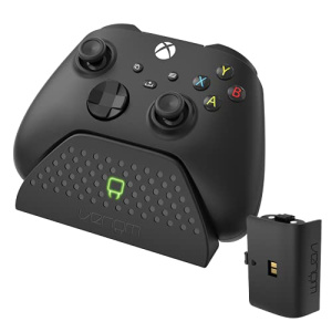 Venom Charging Dock with Rechargeable Battery Pack - Black (Xbox Series X / S)