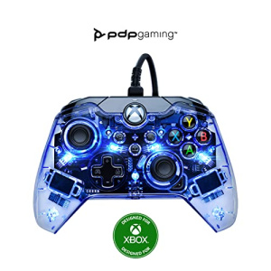 PDP Afterglow LED Wired Game Controller - RGB Hue Color Lights - USB Connector