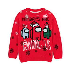 Among Us Christmas Jumper For Kids