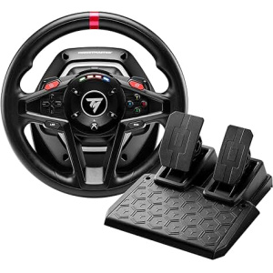 Thrustmaster T128, Force Feedback Racing Wheel with Magnetic Pedals, Xbox Series X|S, Xbox One, PC