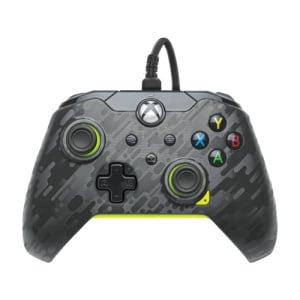 PDP Wired Controller Electric Carbon for Xbox