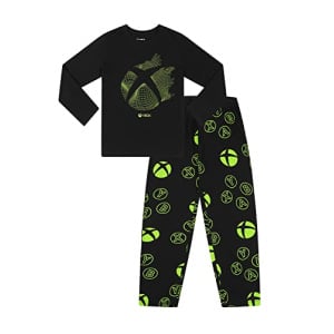 Xbox Official Gaming Long Pyjama Set Black