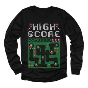 Santa Video Game Ugly Christmas Sweater