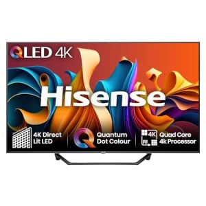 Hisense 55 Inch 4K QLED Smart TV - 2024 Model