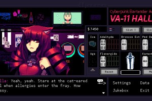 Va-11 Hall-A: Cyberpunk Bartender Action Screenshot