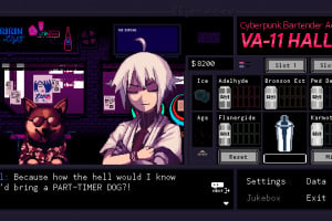 Va-11 Hall-A: Cyberpunk Bartender Action Screenshot