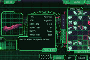 Space Warlord Organ Trading Simulator Screenshot