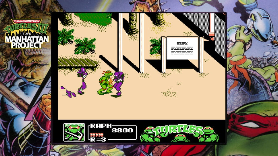 Teenage Mutant Ninja Turtles: The Cowabunga Collection Review - Screenshot 1 of 4