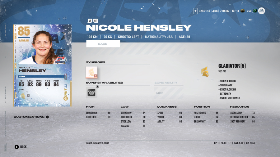 Revisão da NHL 23 - Captura de tela 3 de 3